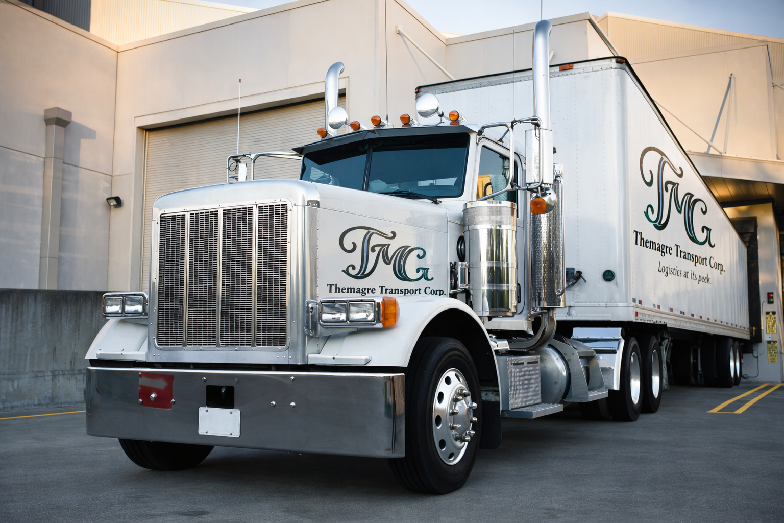 TMC branded truck