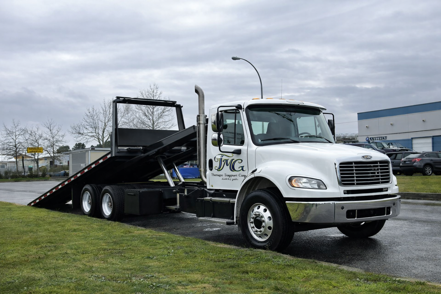 TMC branded truck