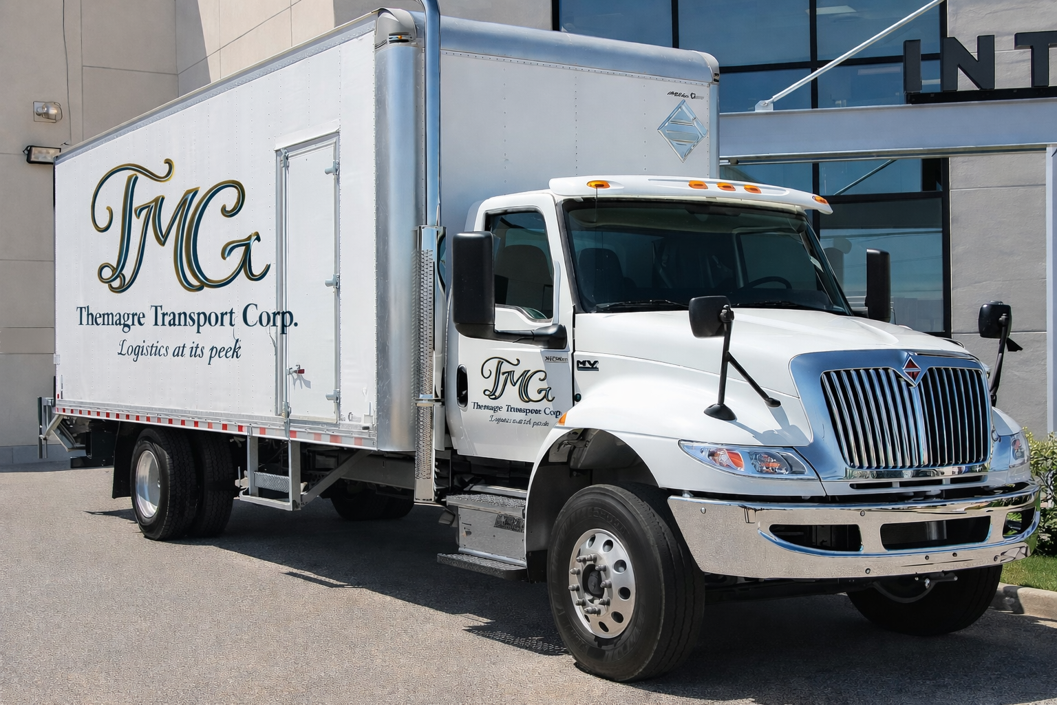 TMC branded truck
